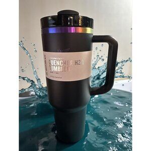 Stanley Quencher H2.0 Tumbler 40oz Black Chroma FlowState Lid – New in Box
